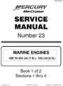 Thumbnail MECURY MERCRUISER GM V8 7.4L / 8.2L #23 SERVICE MANUAL
