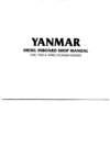Thumbnail YANMAR GM HM BOAT DIESEL ENGINE WORKSHOP REPAIR MANUAL
