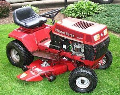 Product picture TORO WHEEL HORSE 212H RIDE ON MOWER SERVICE REPAIR MANUAL