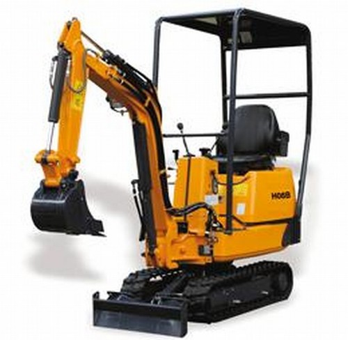 Product picture HANIX H08B MINI EXCAVATOR WORKSHOP SERVICE & PARTS MANUAL