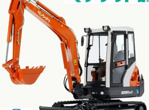 Product picture Kubota KH 36 41 51 61 66 91 101 151 Excavator Service Manual
